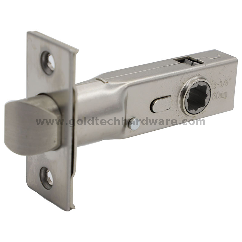 Backset Tubular Rotation Face Plate Door Lock Latch with Brass Bolt