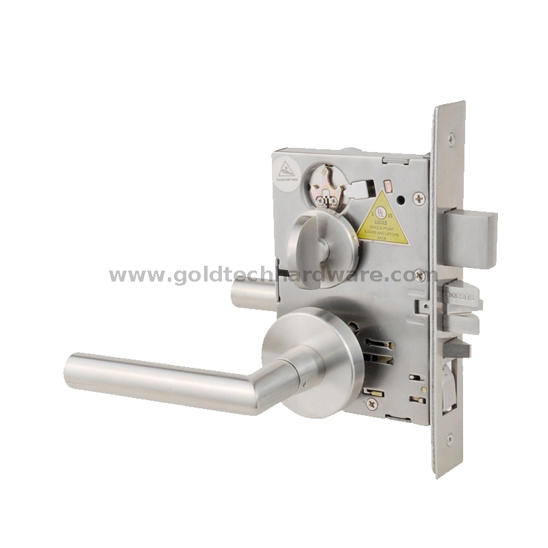 F20 Entry ANSI/BHMA A156.13 UL Certified Mortise And Tenon Lock Sleeve